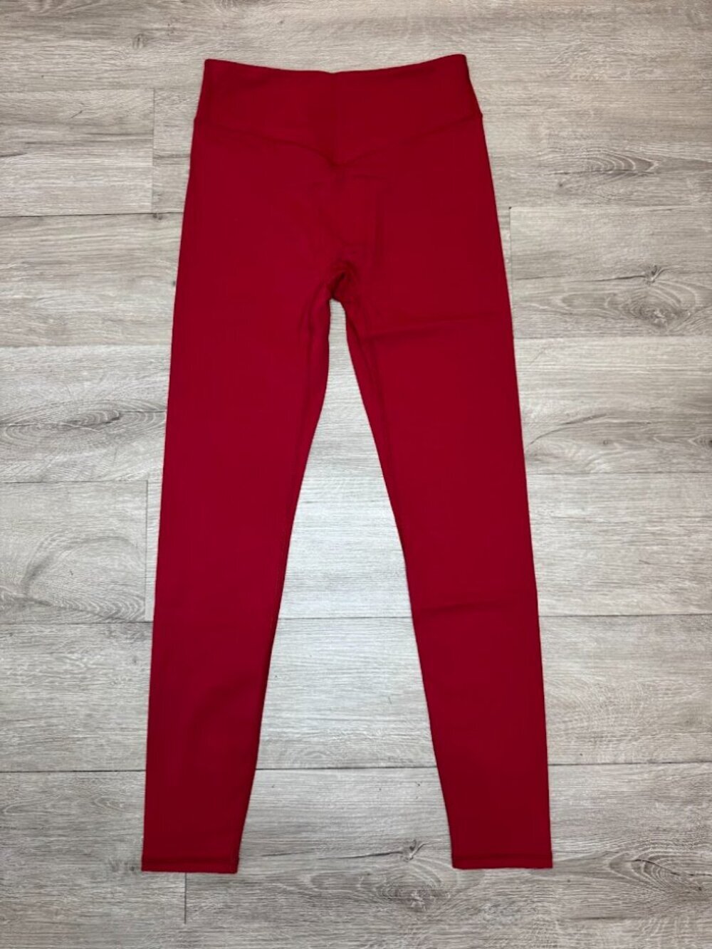 Red Matching 3 Piece Athleisure Set Jacket Leggings Sports Bra - Picture 14 of 16